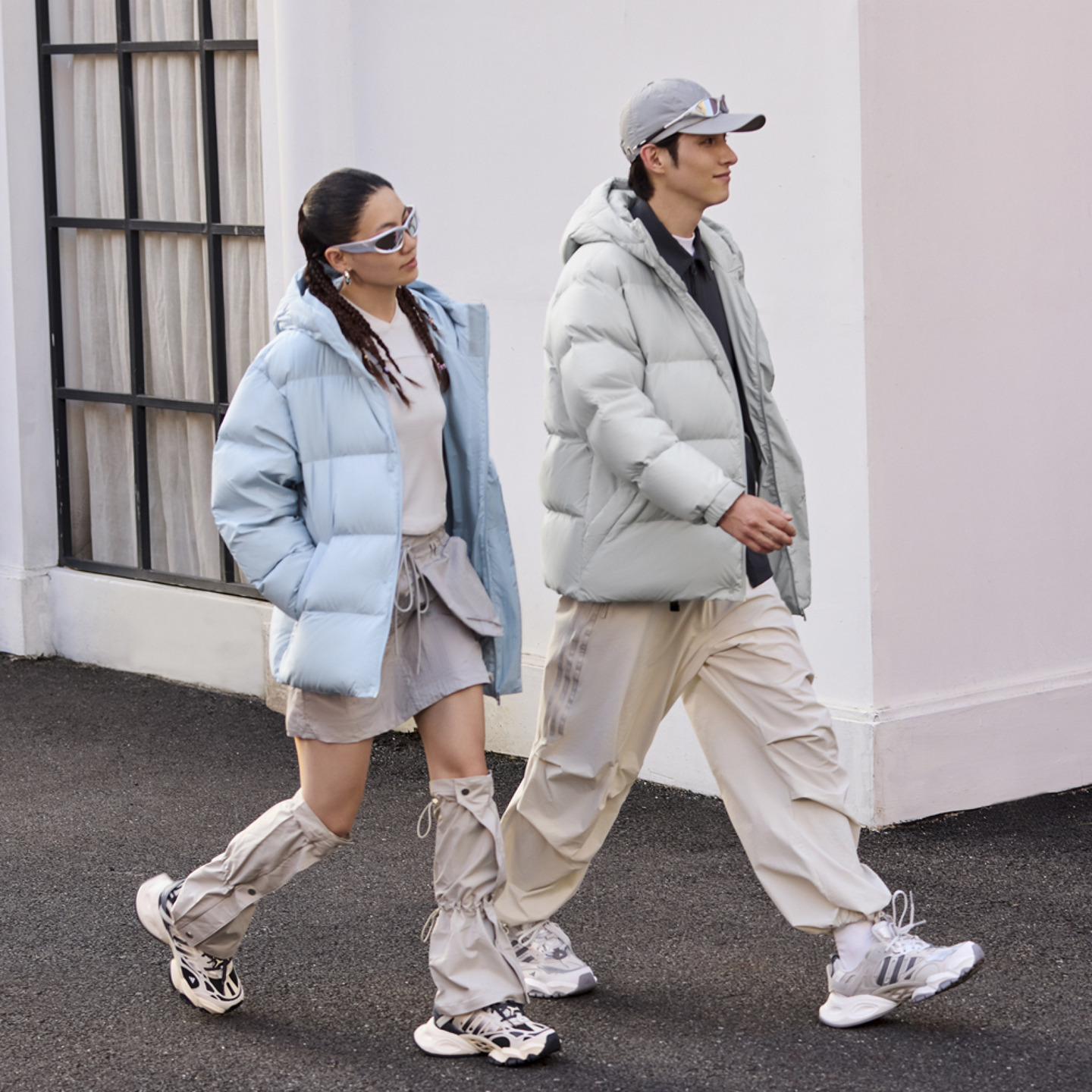 拒水防泼防风保暖鸭绒羽绒服面包服男女同款adidas阿迪达斯轻运动 - 图3