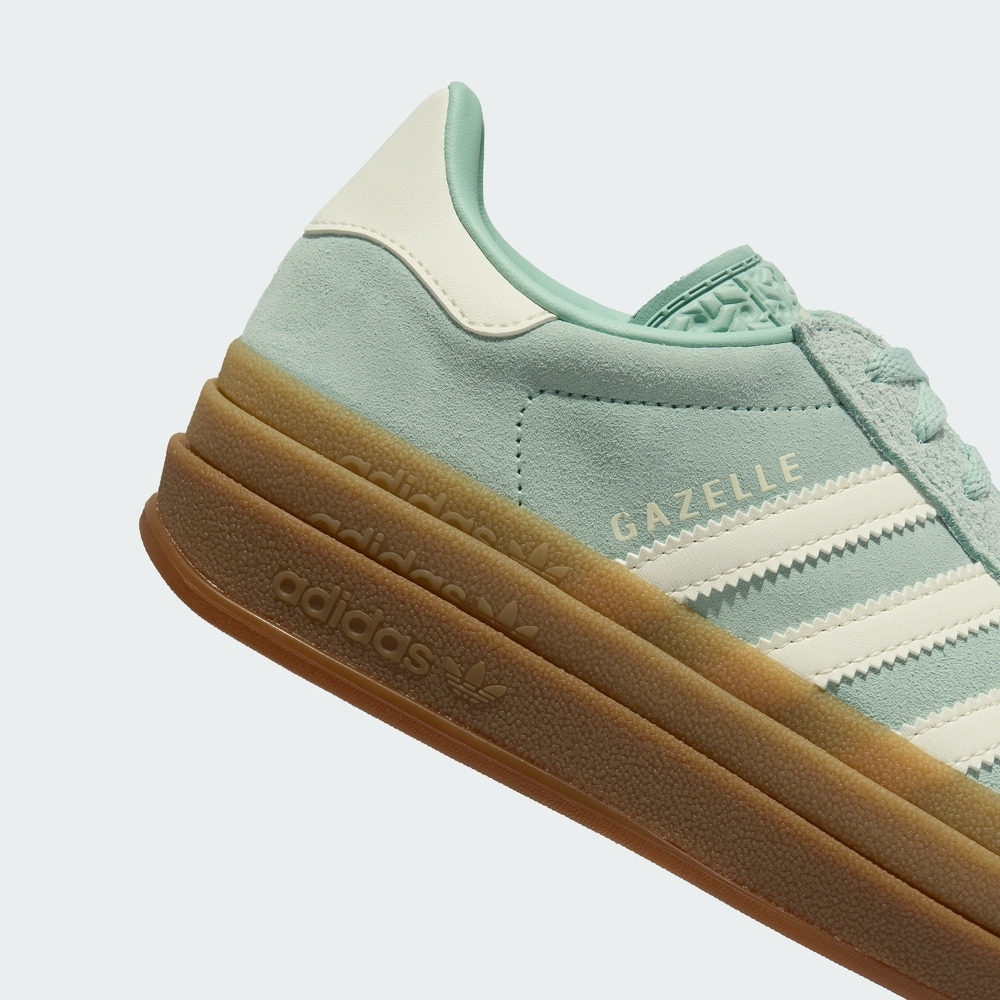 「T头鞋」GAZELLE BOLD厚底增高板鞋女子adidas阿迪达斯三叶草,淘宝优惠券,粉丝福利购,淘宝优惠卷