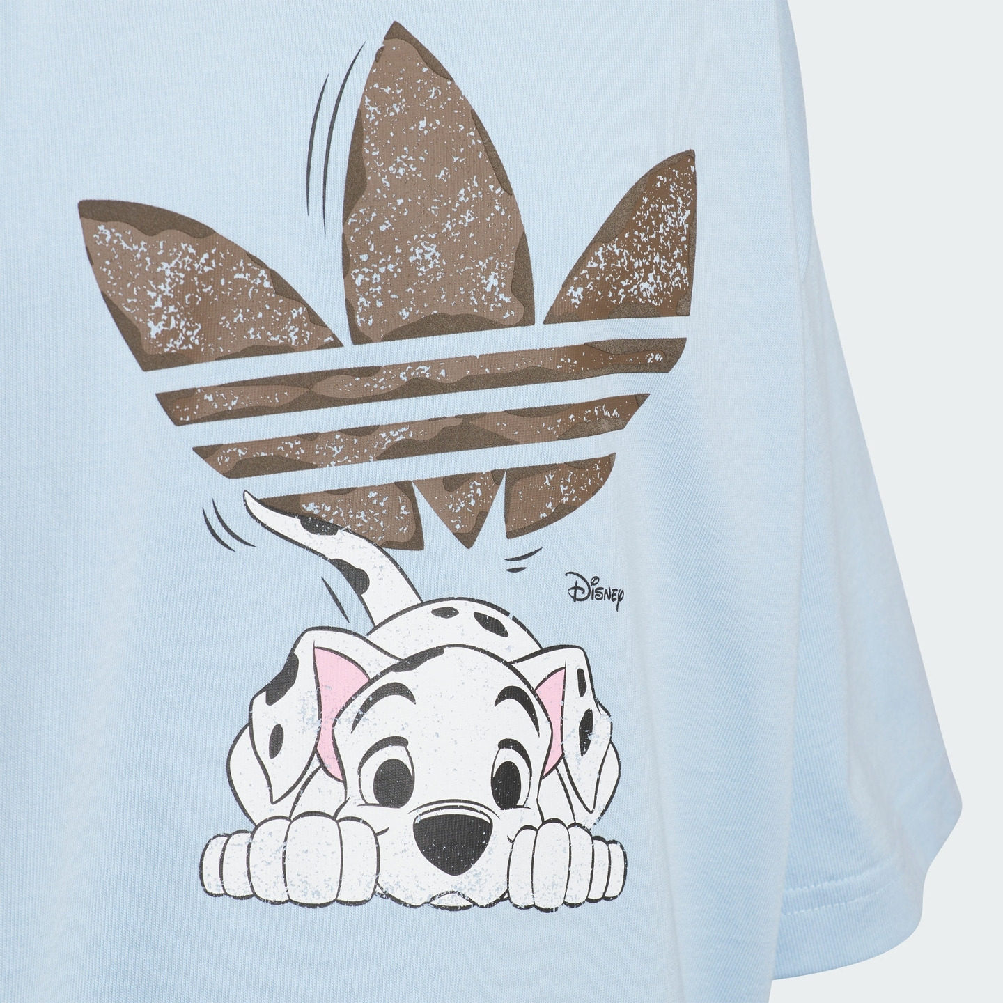 男大童Disney迪士尼101斑点狗联名短袖T恤adidas阿迪达斯三叶草,淘宝优惠券,粉丝福利购,淘宝优惠卷