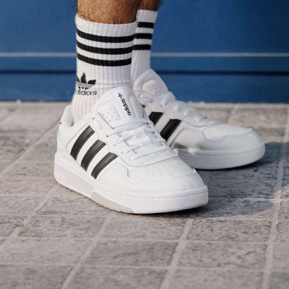 「面包鞋」COURTIC经典板鞋男女adidas阿迪达斯官方outlets三叶草,淘宝优惠券,粉丝福利购,淘宝优惠卷