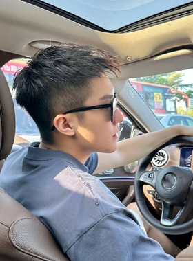 开车墨镜男款痞帅高级感偏光专用大脸潮2025新款gm防晒太阳眼镜