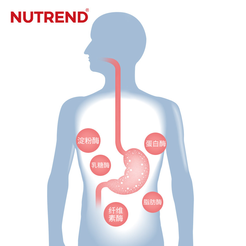 nutrend诺特兰德消化酶乳清蛋白粉 诺特兰德菲比乳清蛋白