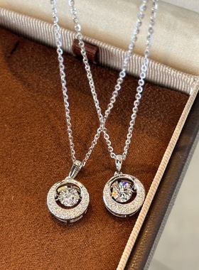 时尚通勤跳动的心吊坠女轻奢吊坠