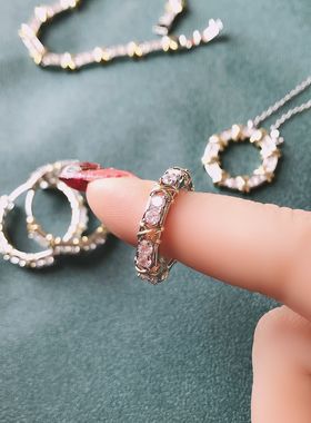 璀璨戒指时尚百搭高级感精致女