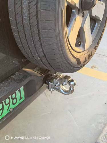 24-26款款北京BJ40拖车钩改装专用流氓钩bj40c虎头钩装饰防撞 - 图3