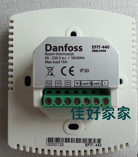 danfoss丹佛斯电地暖开关EFIT440温控地暖温控器地暖温控替devi - 图0