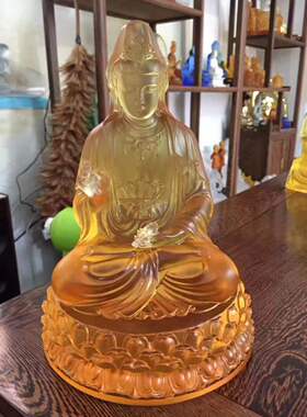 仿琉璃观音财神释迦摩尼佛佛像大小尺寸均可定制厂家发货