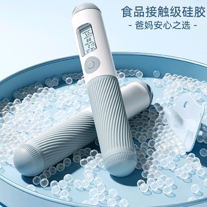 严选中考专用计数跳绳小学生运动初中生考试钢丝绳不打结体育用品 - 图2