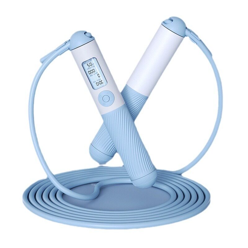 严选中考专用计数跳绳小学生运动初中生考试钢丝绳不打结体育用品 - 图3