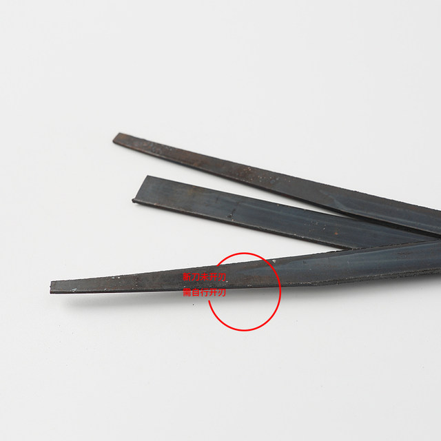 Traditional master's strip knife and iron pottery tools