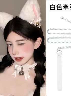 可调软妹铃铛项圈蝴蝶颈环日系少女可爱软萌颈环锁骨链猫咪项链女