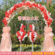 New wedding simulation cherry blossom flower door wedding arch