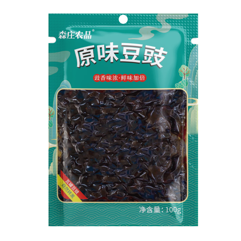 森庄农品风味豆豉炒菜即食黑豆豉酱拌面豆豉蒸排骨调味酱料旗舰店-图3