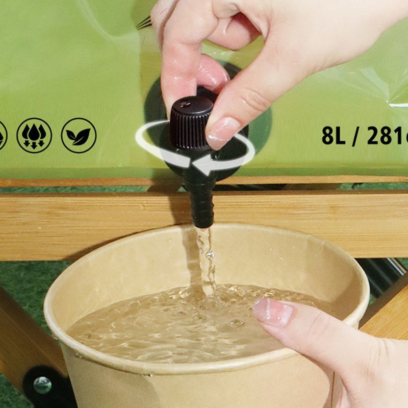 便携式便携水袋露营蓄水户外登山折叠旅游塑料软体储水大容量加厚