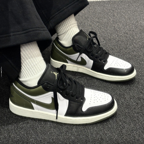 耐克Air Jordan 1 AJ1 低帮复古板鞋篮球鞋童款女款553560-146 - 图3