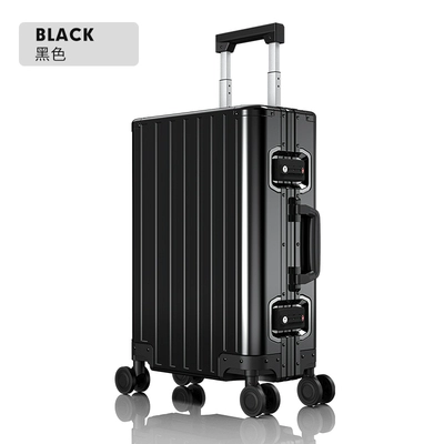 Металлический универсальный чемодан, прочная коробка, алюминиево-магниевый сплав, 24 дюймов