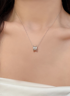 梓琦s925银小蛮腰项链轻奢高级感简约女锁骨链百搭气质饰品