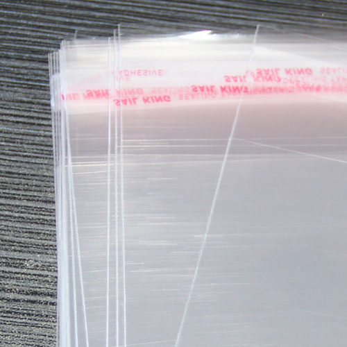 opp袋银行卡卡片自粘袋包装袋食品饼干塑料袋8丝10x13cm2元100个 - 图1