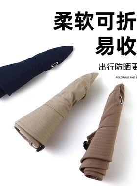 户外可调渔夫帽太阳帽防风绳