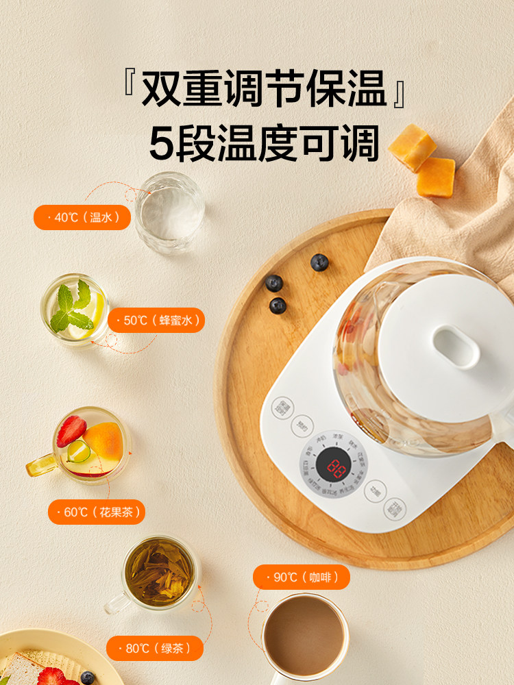 苏泊尔家用2021新款炖煮小型养生壶 苏泊尔盛兴达养生壶/煎药壶