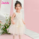 Disha flagship store children's clothing girls' dress summer new fashionable baby children's mesh princess skirt