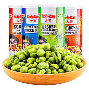 泰国进口大哥芥末豌豆180g*3罐是拉差味香脆青豆炒货下酒零食小吃