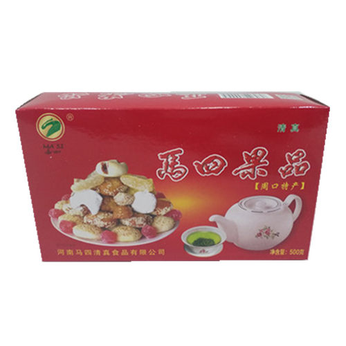 河南特产清真周口马四果子果品蜜三刀口酥月亮果传统糕点多省包邮 - 图2