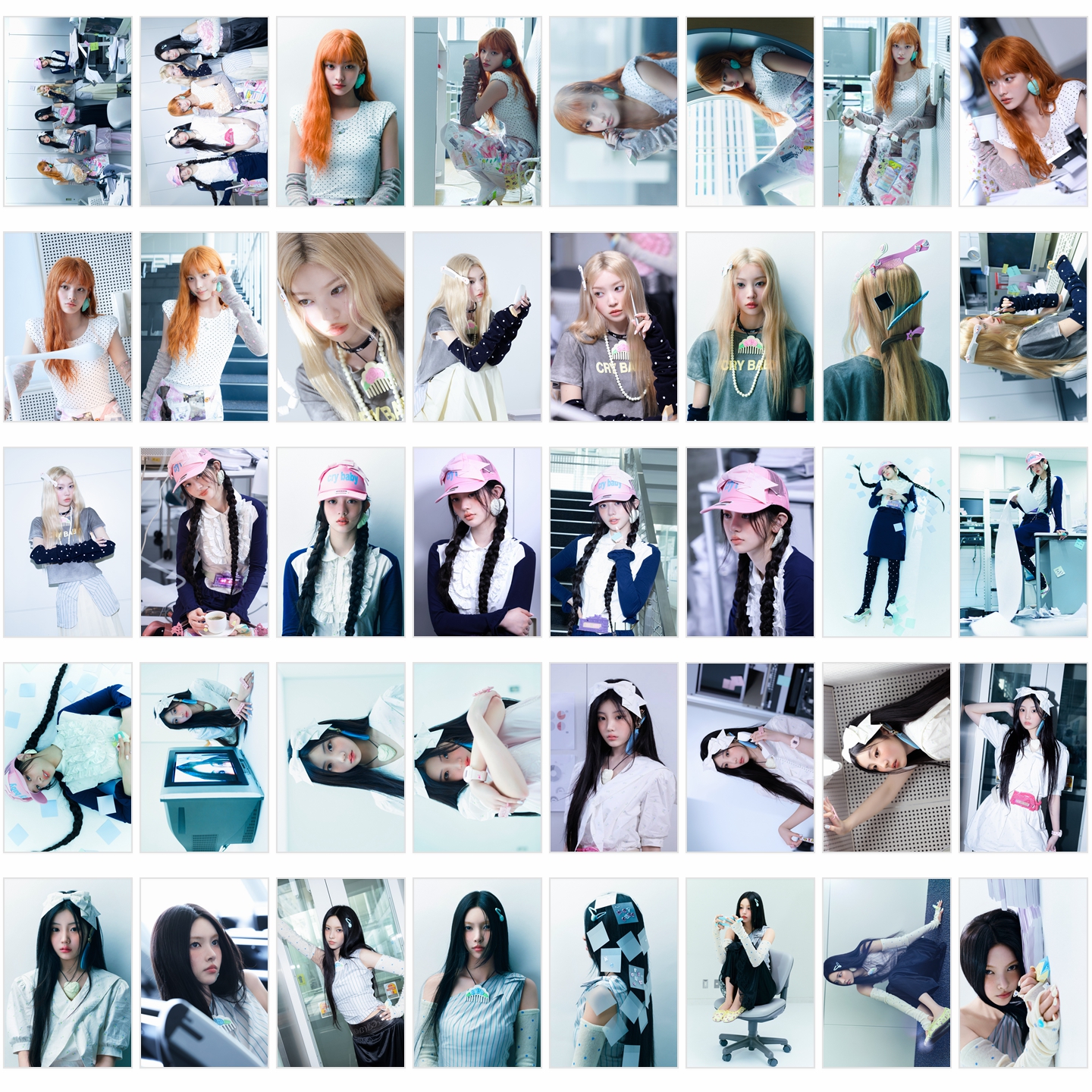 ILLIT Not Cute Anymore周边拍立得LOMO卡 - 图2