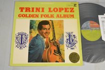 Guitar folk album Trini Lopez Golden Folk Album JP Blackglue LP