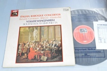 Baroque period Italian composer concerto Wangenheim EMI Blackglue LP