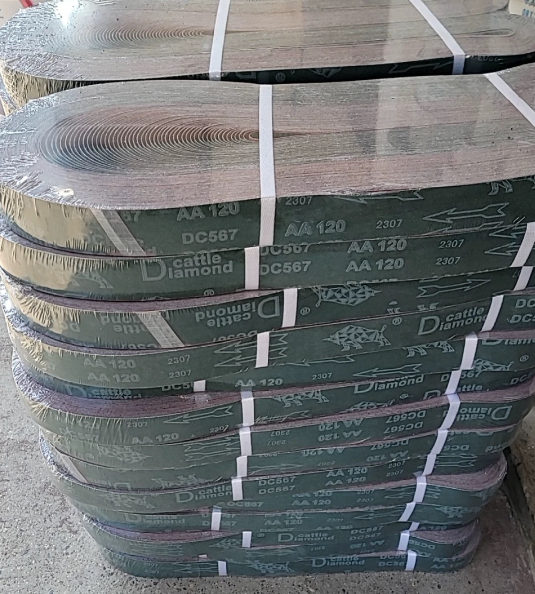 金牛DC567砂带2100*50煅烧金属不锈钢餐具卫浴五金水龙头打磨软布,淘宝优惠券,粉丝福利购,淘宝优惠卷