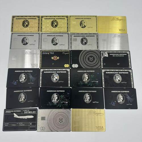 美国运通花卉定制黑卡标准设计2026新颖设计收藏道具卡 - 图3