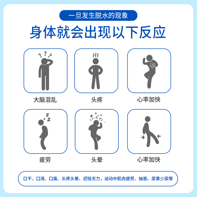 必慧龙多维电解质水冲剂成人学生电解水饮料维生素矿物质0脂0蔗糖 - 图0