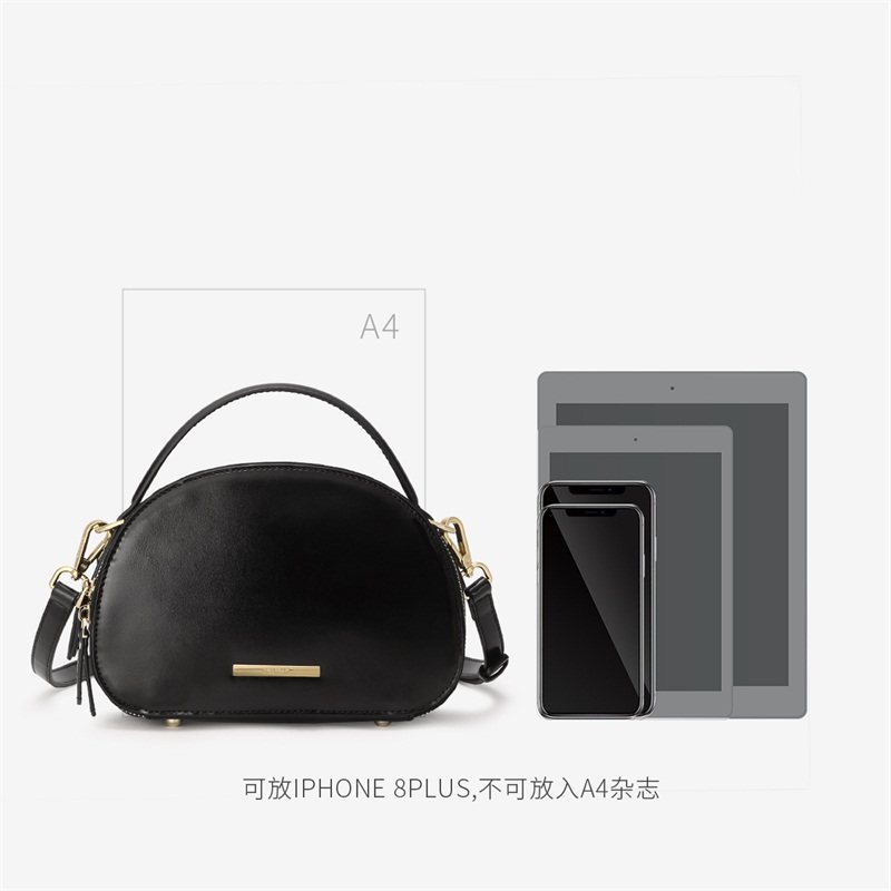 清仓黑色2020新款潮手提百搭小包包 简佰格outlets店女士包袋