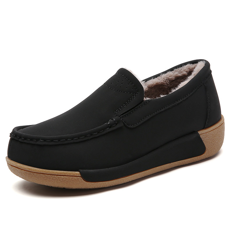 一脚蹬松糕鞋棉鞋女豆豆鞋加绒女鞋加棉保暖老北京布鞋棉鞋休闲,淘宝优惠券,粉丝福利购,淘宝优惠卷