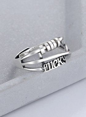 JHEPAN925纯银三环转珠