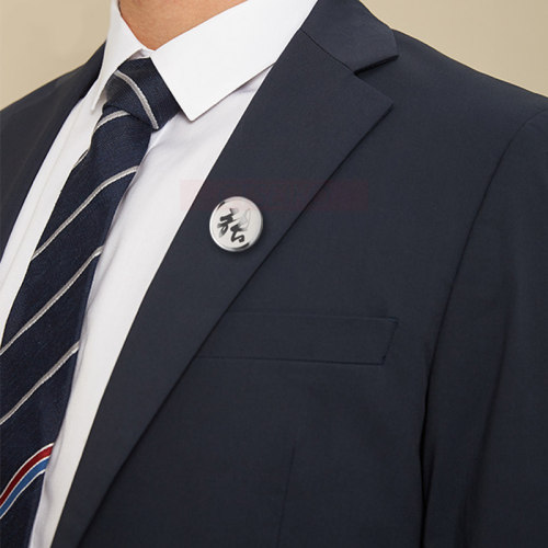 高档百家姓胸针姓氏徽章王李张刘陈姓家族祭祖纪念章勋章西装领针 - 图2