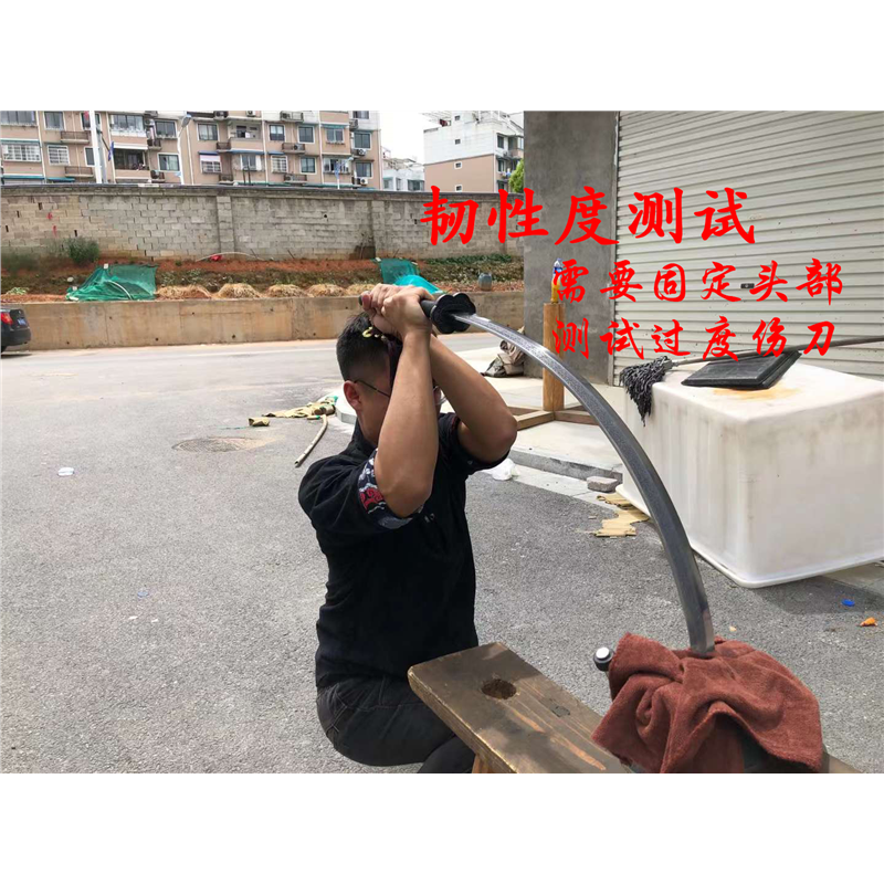 唐横刀龙泉剑防身冷兵器刀具宝剑绣春刀长款古风锰钢双手刀未开刃-图2