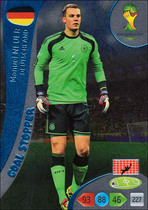 Panini 2014 World Cup game version star card 355 GS card Manuel Neuer Neuer