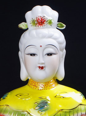 吉祥佛阁无极老母陶瓷神像