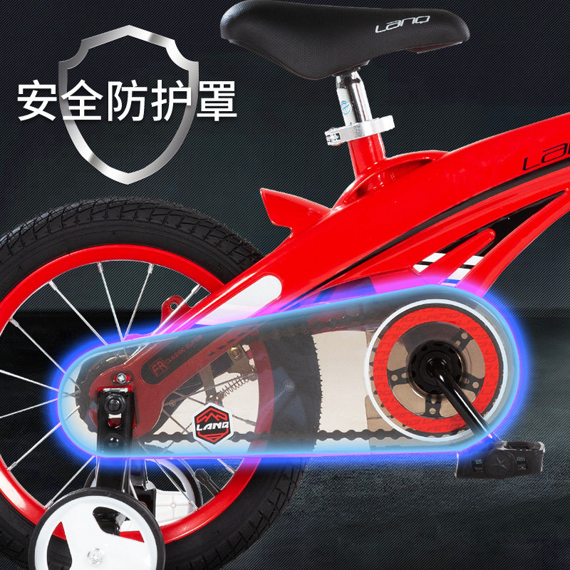 兰q镁合金3-6岁男女宝宝山地车 健儿工厂企业店自行车