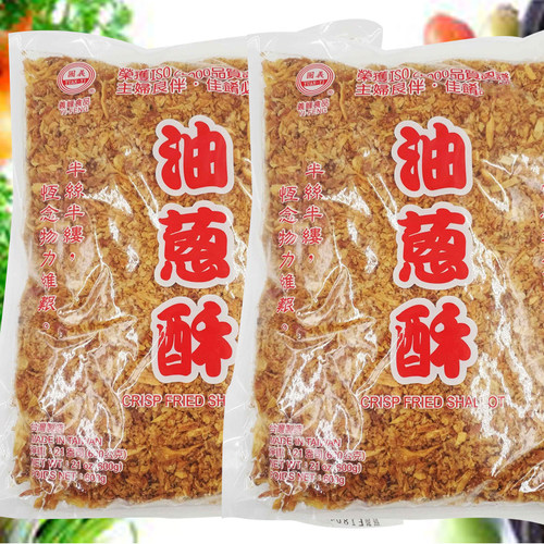 正宗台湾义峰油葱酥600g红葱头油炸葱酥台式葱油酥卤肉饭商用调料 - 图1