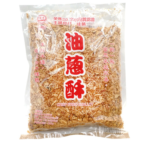 正宗台湾义峰油葱酥600g红葱头油炸葱酥台式葱油酥卤肉饭商用调料 - 图3