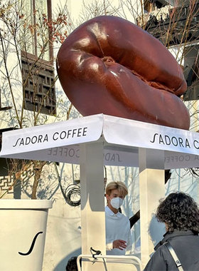 防水防晒玻璃钢雕塑简约艺术效果