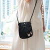 Co-branded LIVHEART mini mobile phone bag kitten drawstring small bag shoulder crossbody bag student commuter handbag women