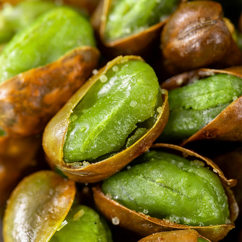 绿心蚕豆云南保山新货翡翠绿香酥辣芥末原味带壳油炸炒货休闲零食,淘宝优惠券,粉丝福利购,淘宝优惠卷