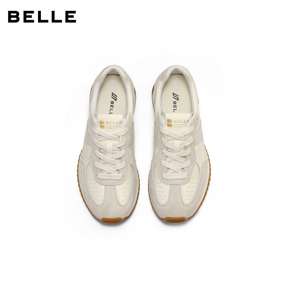 百丽女鞋子厚底阿甘鞋女秋冬新款薄底复古运动休闲鞋E4N1DCM5,淘宝优惠券,粉丝福利购,淘宝优惠卷