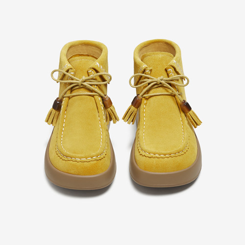 TATA他她勃肯鞋新款女鞋复古厚底增高鞋休闲软底鞋子4WY01DD5奥莱 - 图1