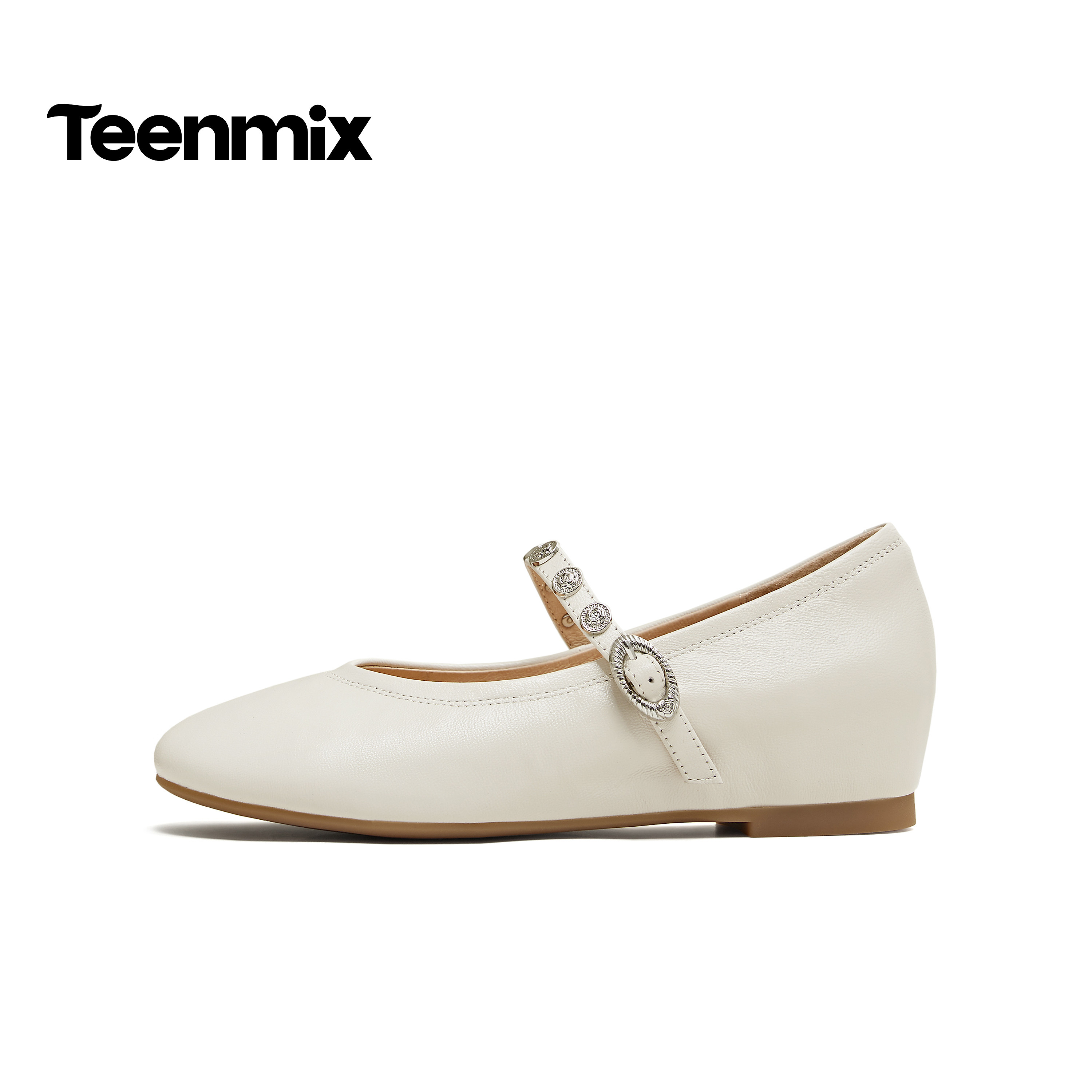 天美意2026春新款纯色优雅百搭上班内增高女玛丽珍鞋KM097AQ6,淘宝优惠券,粉丝福利购,淘宝优惠卷