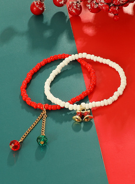 Christmas decoration gifts accessories colorful Bracelet手链
